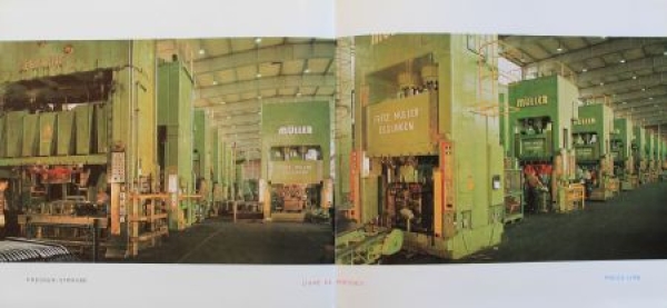 Karmann Modelprogram 1972 Carbrochure (8607)